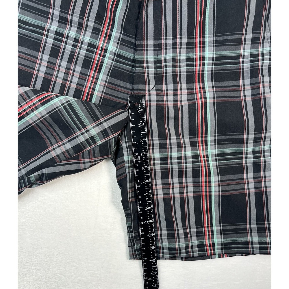 PGA Tour Pro Series Mens Size 34 Black Plaid Chino Golf‎ Shorts - Picture 6 of 11
